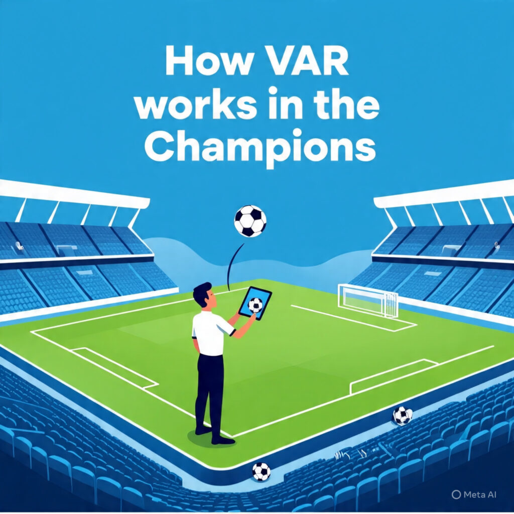 Cómo funciona el VAR en la Champions League