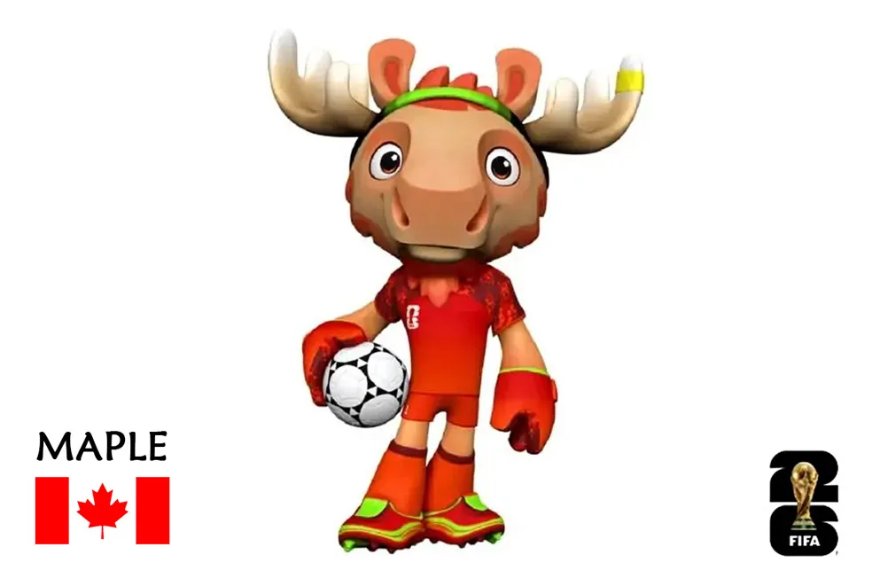 Las mascotas del Mundial 2026: quiénes son Maple, Zayu y Clutch
