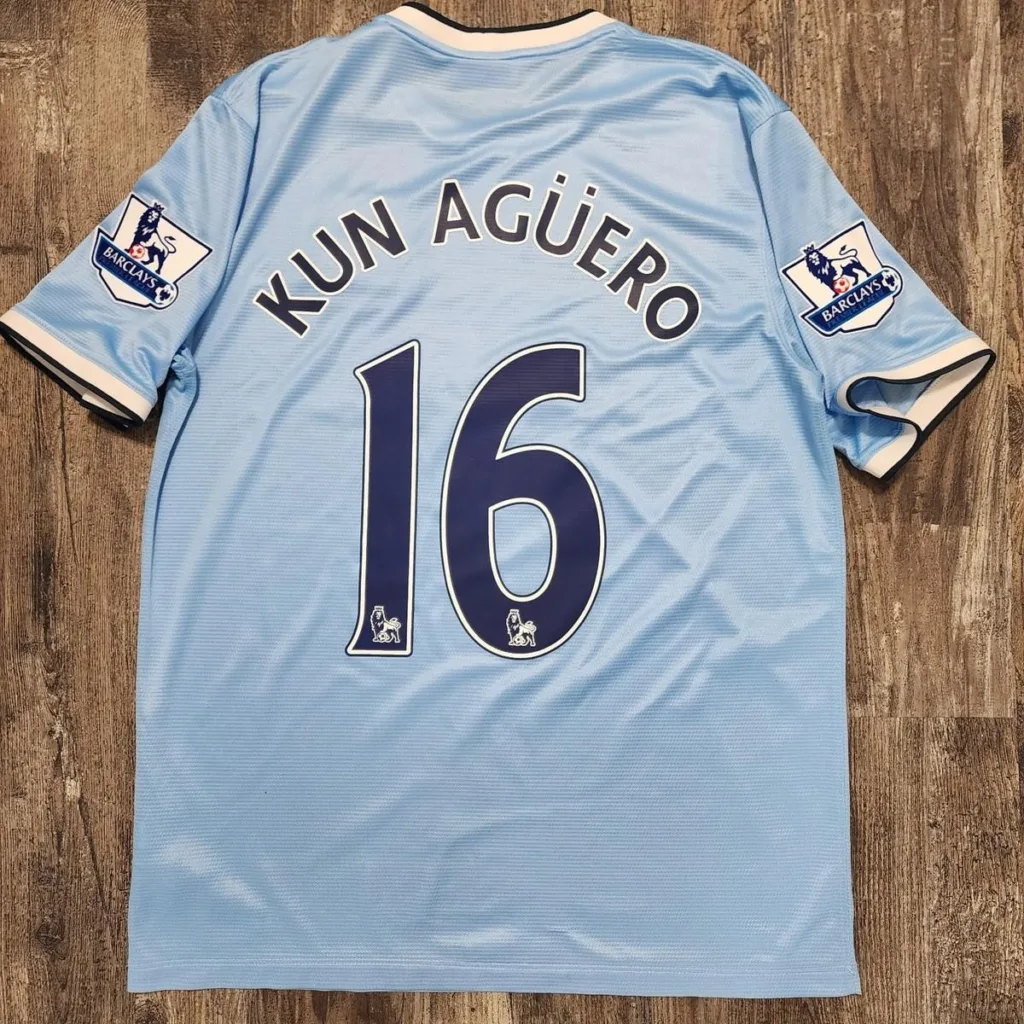 Manchester City Camiseta Celeste Kun Agüero