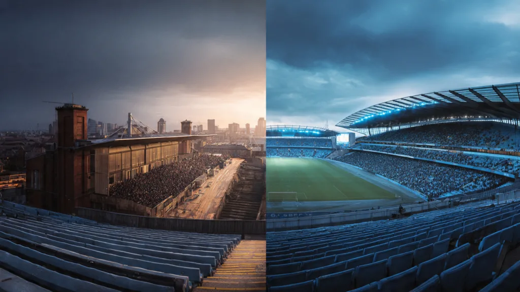 Del Maine Road al Etihad Stadium