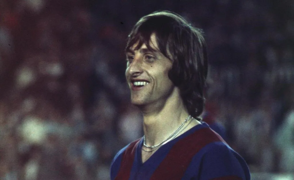 Ídolos del Barcelona. Johan Cruyff.