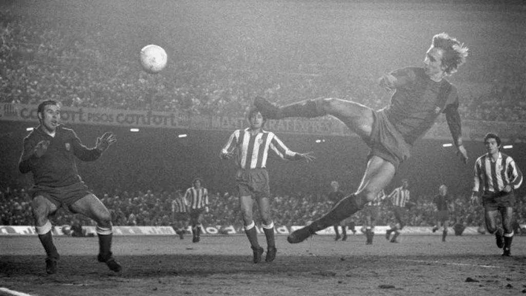Ídolos del Barcelona. Johan Cruyff.